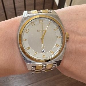 Nixon Women’s Gold and Silver Watch